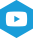 icona YouTube Azzurra