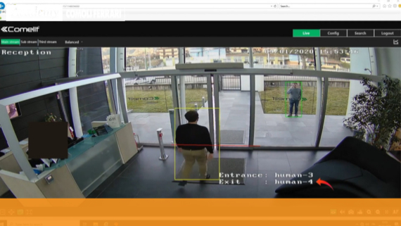 CCTV Advance - Conteggio persone e veicoli