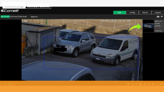 CCTV Advance - Riconoscimento Targhe