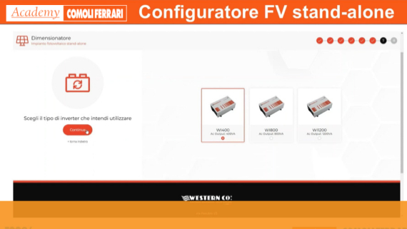 Configuratore FV stand-alone