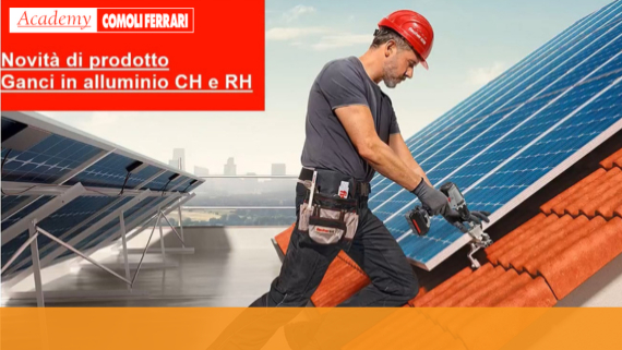 Ganci per strutture fotovoltaiche