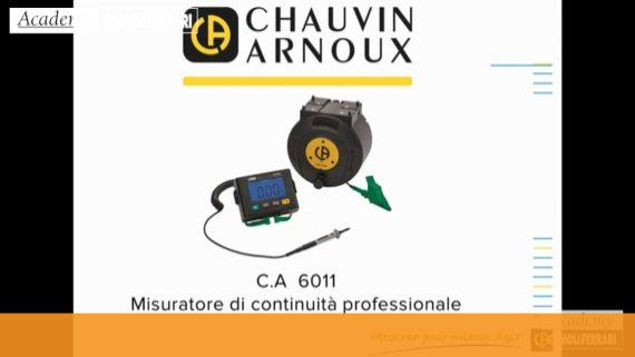 CA 6011 - Misuratore di continuità