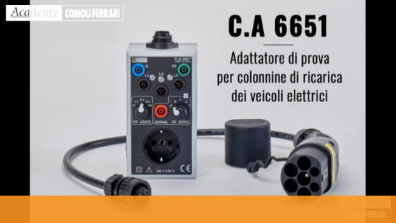 CA 6651 - Tester per stazioni di ricarica in corrente alternata