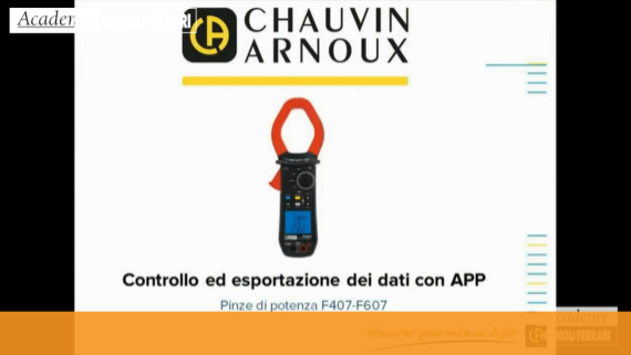 F607 - Pinza amperometrica per ambienti gravosi