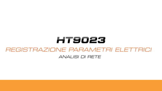 9023 - Registrazione dei parametri elettrici nel tempo
