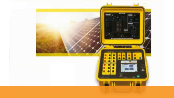 Panoramica tester fotovoltaico FTV500
