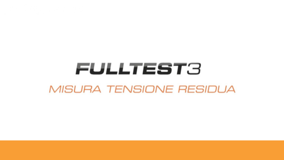 FULLTEST3 - Misura della tensione residua su elementi capacitivi