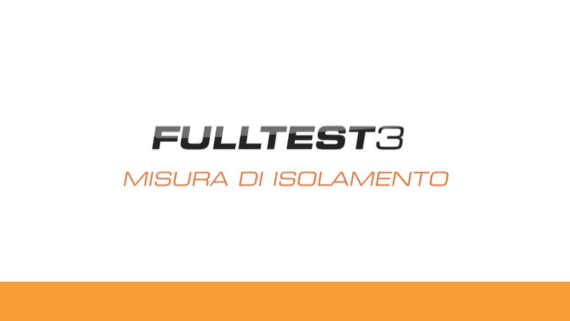 FULLTEST3 - Misura di isolamento