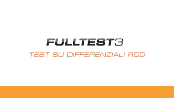FULLTEST3 - Test di interruttori differenziali