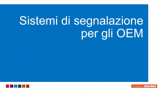 Sirena - Sistemi di Segnalazione per gli OEM (CoD)
