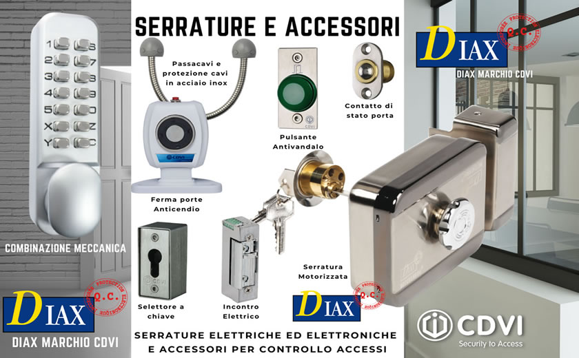 SERRATURE ELETTRONICHE ED ELETTRICHE